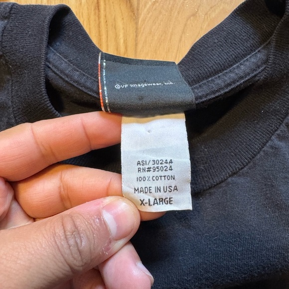 Harley-Davidson Made In USA Black Graphic T-Shirt - Picture 6 of 8